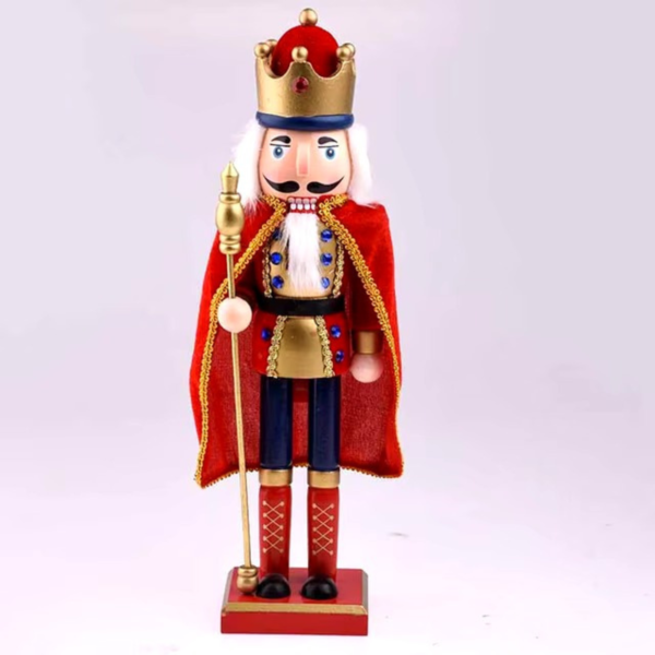 Cascanueces con Capa Roja 38cm